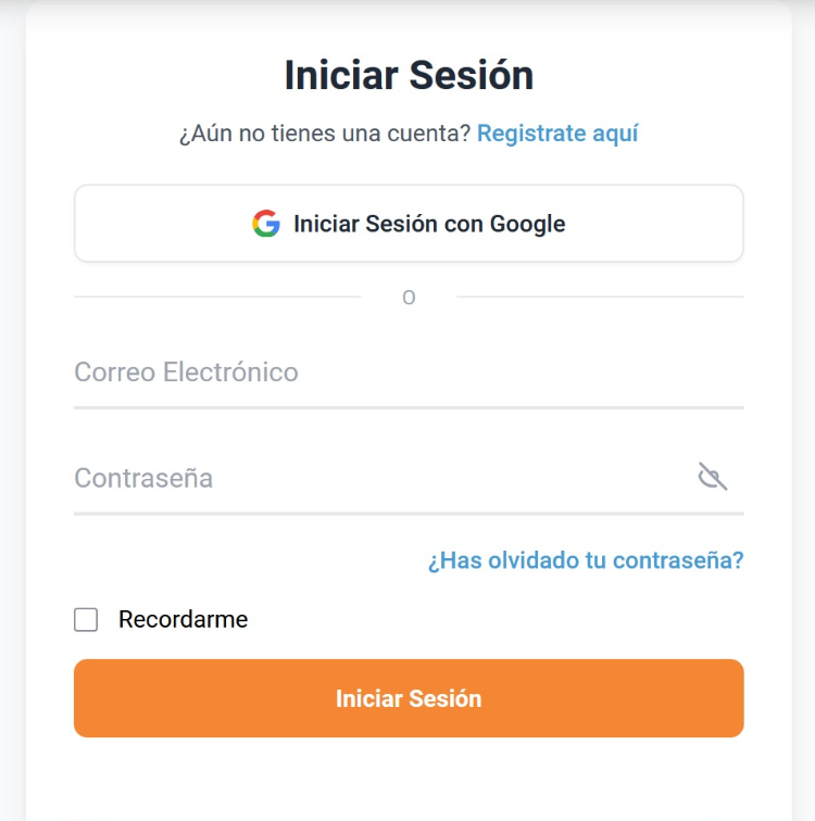 1. Regístrate